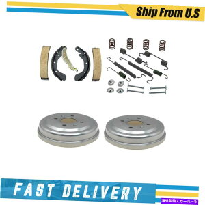 Brake Drum 2004N2009ÑXYLXEBtg+̃Ahu[LV[Yn[hEFAXvOLbg+ Rear Drums Brake Shoes & Hardware Spring Kit for 2004-2009 Suzuki Swift+