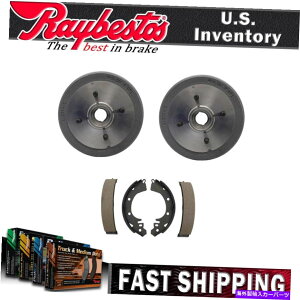 Brake Drum 1985�N����1987�N�̃~�c�r�V�K�����g�̃��A�L�b�g�u���[�L�h�������u���[�L�V���[�Y - ���C�x�X�g Rear Kit Brake Drums & Brake Shoes For 1985-1987 Mitsubishi Galant - Raybestos�y���s�A���i�z