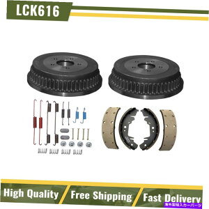 Brake Drum 2001N2003Ñ_bWOhLõALbgu[Lhu[LV[Yn[hEFA Rear Kit Brake Drums & Brake Shoes Hardware For 2001-2003 Dodge Grand Caravan