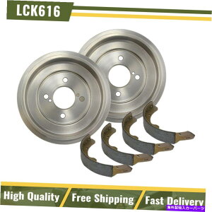 Brake Drum 1997N2001Ñg^JZgbNAv~Au[Lhv~AV[Y3PCS For 1997-2001 Toyota Camry Centric Rear Premium Brake Drum&Premium Shoe 3PCS