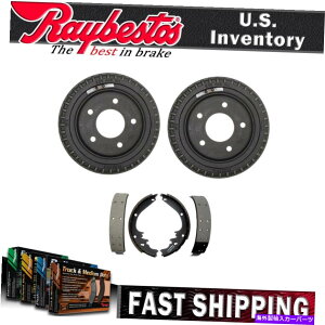 Brake Drum V{[JvXp̃CxXgALbgu[Lhƃu[LV[Y1991 Raybestos Rear Kit Brake Drums & Brake Shoes For Chevrolet Caprice 1991