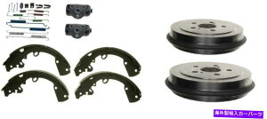 Brake Drum fS_R^u[LhV[YzC[VXvOLbg11C`u[L1998-2002 Durango Dakota Brake Drum Shoes Wheel cyl Spring Kit 11 inch brakes 1998-2002