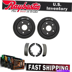 Brake Drum 1976�N�̃��A�L�b�g�u���[�L�h�����ƃu���[�L�V���[�Y�t�H�[�hE -150�G�R�m���� - ���C�x�X�g Rear Kit Brake Drums & Brake Shoes For 1976 Ford E-150 Econoline - Raybestos�y���s�A���i�z