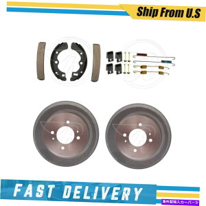 Brake Drum z_v[h1982p̃Au[Lhu[LV[Yn[hEFAXvOLbg Rear Brake Drums Brake Shoes & Hardware Spring Kit for Honda Prelude 1982