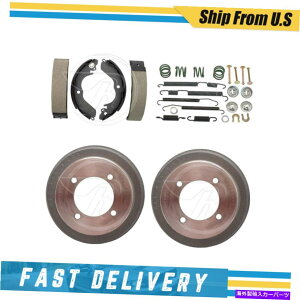 Brake Drum �C�[�O���T�~�b�g1992�N�̃��A�u���[�L�h�����u���[�L�V���[�Y���n�[�h�E�F�A�X�v�����O�L�b�g Rear Brake Drums Brake Shoes & Hardware Spring Kit for Eagle Summit 1992