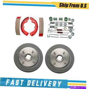 Brake Drum Y}`1986p̃Au[Lhu[LV[Yn[hEFAXvOLbg Rear Brake Drums Brake Shoes & Hardware Spring Kit for Nissan Multi 1986
