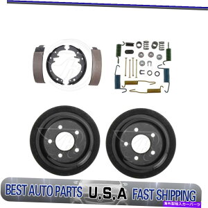 Brake Drum ���A�u���[�L�h�����u���[�L�V���[�Y�n�[�h�E�F�A�L�b�g�X�v�����O�t�B�b�g1975 1976-1979�t�H�[�h�O���i�_ Rear Brake Drum Brake Shoes Hardware Kit Spring Fits 1975 1976-1979 Ford Granada�y���s�A���i�z