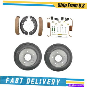 Brake Drum Ahu[LV[Yn[hEFAXvOLbg2013-15z_VrbN220x35.6mm Rear Drums Brake Shoes & Hardware Spring Kit for 2013-15 Honda Civic 220x35.6mm