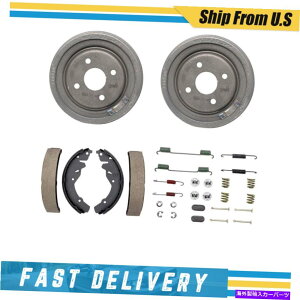 Brake Drum 1983-1984̃Ahu[LV[Yn[hEFAXvOLbgChrysler ENX Rear Drums Brake Shoes & Hardware Spring Kit for 1983-1984 Chrysler E Class
