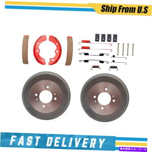 Brake Drum z_v[h1979-1981p̃Ahu[LV[Yn[hEFAXvOLbg Rear Drums Brake Shoes & Hardware Spring Kit for Honda Prelude 1979-1981