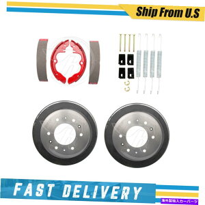 Brake Drum tH[hN[Gp̃Au[Lhu[LV[Yn[hEFAXvOLbg1972-1978 Rear Brake Drums Brake Shoes & Hardware Spring Kit for Ford Courier 1972-1978