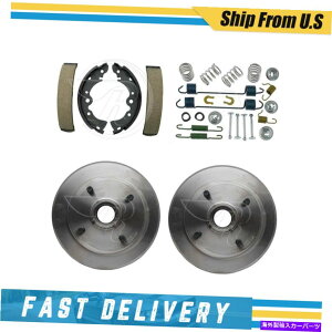 Brake Drum 1983ÑjbTpT[NX̃Au[Lhu[LV[Yn[hEFAXvOLbg Rear Brake Drums Brake Shoes & Hardware Spring Kit for 1983 Nissan Pulsar NX