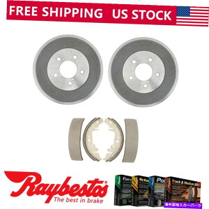 Brake Drum 2004N2006Ñ_bWOhLõALbgu[Lhu[LV[Y - CxXg Rear Kit Brake Drums & Brake Shoes For 2004-2006 Dodge Grand Caravan - Raybestos