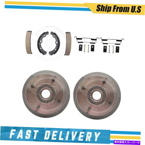 Brake Drum Au[Lhu[LV[Yn[hEFAXvOLbgXoDL 1985-1989 Rear Brake Drums Brake Shoes & Hardware Spring Kit for Subaru DL 1985-1989