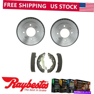 Brake Drum 2007N2009NKIAXyNg̃ALbgu[Lhƃu[LV[Y - CxXg Rear Kit Brake Drums & Brake Shoes For 2007-2009 Kia Spectra - Raybestos