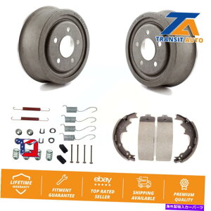 Brake Drum a9 "̃W[vO[TJp̃Au[LhV[YƃXvOLbg Rear Brake Drum Shoes And Spring Kit For Jeep Wrangler TJ With 9" Diameter