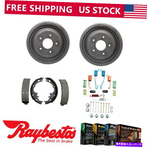 Brake Drum 1973N1975NɂāAALbgu[Lhu[LV[Yn[hEFALbg Rear Kit Brake Drums & Brake Shoes Hardware Kit For 1973-1975 Oldsmobile Cutlass