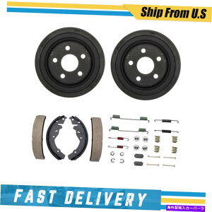 Brake Drum NCX[fCgĩAhu[LV[Yn[hEFAXvOLbg1991-1993 Rear Drums Brake Shoes & Hardware Spring Kit for Chrysler Daytona 1991-1993