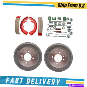 Brake Drum 1987N1989N̓YZg̃Ahu[LV[Yn[hEFAXvOLbg Rear Drums Brake Shoes & Hardware Spring Kit for 1987-1989 Nissan Sentra