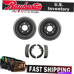 Brake Drum 1987-1996�t�H�[�hE-150�G�R�m�����N���u���S���̃��A�L�b�g�u���[�L�h�������u���[�L�V���[�Y Rear Kit Brake Drums & Brake Shoes For 1987-1996 Ford E-150 Econoline Club Wagon�y���s�A���i�z