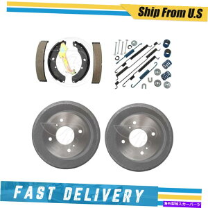 Brake Drum YAeB}̂߂̃Au[Lhu[LV[Yn[hEFAXvOLbg1999 Rear Brake Drums Brake Shoes & Hardware Spring Kit for Nissan Altima 1999