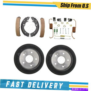 Brake Drum z_CR-V 1997-1998p̃Au[Lhu[LV[Yn[hEFAXvOLbg Rear Brake Drums Brake Shoes & Hardware Spring Kit for Honda CR-V 1997-1998