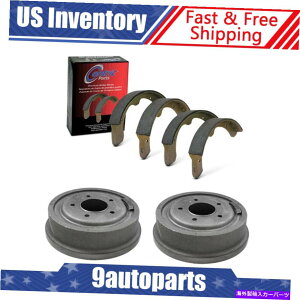 Brake Drum 1987�N����1992�N�̃t�H�[�h�u�����R���A�u���[�L�h�������u���[�L�V���[�Y�L�b�g For 1987-1992 Ford Bronco Rear Brake Drums & Brake Shoes Kit�y���s�A���i�z