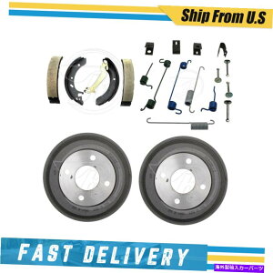 Brake Drum 1995N1996ÑtH[h֊s̃Au[Lhu[LV[Yn[hEFAXvOLbg Rear Brake Drums Brake Shoes & Hardware Spring Kit for 1995-1996 Ford Contour