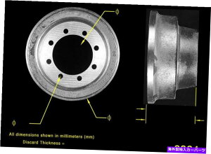 Brake Drum E-350�G�R�m����F-350 E-350�G�R�m�����N���u���S��E-300�G�R�m�[���p�̐V�����u���[�L�h���� New Brake Drum for E-350 Econoline F-350 E-350 Econoline Club Wagon E-300 Econol�y���s�A���i�z