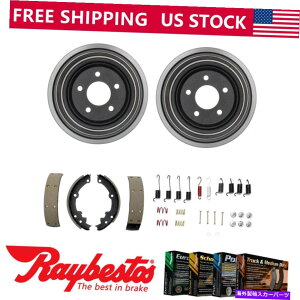 Brake Drum 1984ÑI[h[rJgXVG̃ALbgu[Lhƃu[LV[Yn[hEFA Rear Kit Brake Drums & Brake Shoes Hardware For 1984 Oldsmobile Cutlass Ciera