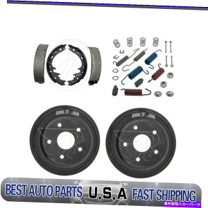 Brake Drum Ford E-150 Econoline 1977-1986用のレイベストリアブレーキドラム&シューズ&ハードウェア Raybestos Rear Brake Drums & Shoes & Hardware For Ford E-150 Econoline 1977-1986