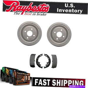 Brake Drum �_�b�W�L�����o���~�j�����{�C�W���[1985 1984���A�L�b�g�u���[�L�h�������u���[�L�V���[�Y�p For Dodge Caravan Mini Ram Voyager 1985 1984 Rear Kit Brake Drums & Brake Shoes�y���s�A���i�z