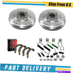 Brake Drum n[hEFAXvOLbgtAhu[LV[Y2009-2014YL[u Rear Drums Brake Shoes with Hardware Spring Kit Fits 2009-2014 Nissan Cube
