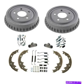 Brake Drum 標準リア9 "ドラムブレーキシューズ8PCリアホイールドライブフォードレンジャー98-00 Standard Rear 9" Drums Brake Shoes 8pc for Rear Wheel Drive Ford Ranger 98-00