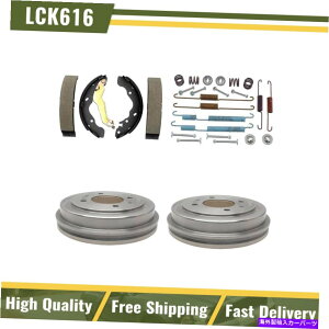 Brake Drum Au[LhV[Yn[hEFAXvOLbg2002-2006q_CGg̃tBbg Rear Brake Drums Shoes Hardware Spring Kit Fits For 2002-2006 Hyundai Elantra