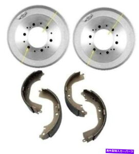 Brake Drum 93-98用T100 1トン後輪駆動11 39/64 x 2 3/8インチブレーキドラムシューズ for 93-98 T100 1 TON Rear Wheel Drive 11 39/64 x 2 3/8 inch Brake Drums Shoes