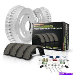 Brake Drum KOE15391DK�p���[�X�v�́A�V�{���[�p�̐V����2�փZ�b�g�u���[�L�h�����ƌC�L�b�g�̃��A KOE15391DK Powerstop New 2-Wheel Set Brake Drum and Shoe Kits Rear for Chevy�y���s�A���i�z