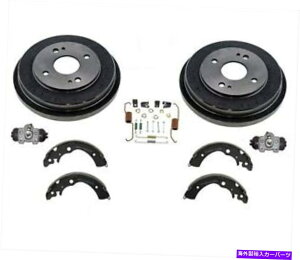Brake Drum Au[Lhu[LV[YXvOXV_[Ńz_AR[h91-02ɓK Fits Honda Accord 91-02 With Rear Brake Drums Brake Shoes Springs Cylinders