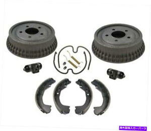 Brake Drum 1997�N����2003�N�̃V�{���[�}���u���A�u���[�L�h�����h�������V���[�Y�t��6pc For 1997-2003 Chevrolet Malibu Rear Brake Drum Drums & Shoes W/ Cylinders 6pc�y���s�A���i�z