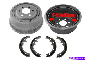Brake Drum _bW_R^91-98 4WD݂̂̑傫ȃTCỸA10C`u[Lhu[LV[Y!!! LARGER SIZE Rear 10" Brake Drums Brake Shoes for Dodge Dakota 91-98 4WD ONLY!!!