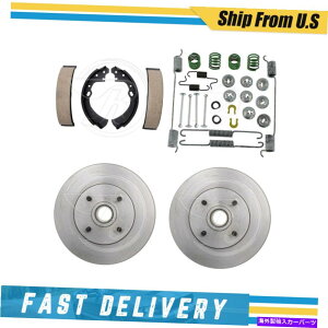 Brake Drum 1986ÑjbTX^Û߂̃Au[Lhu[LV[Yn[hEFAXvOLbg Rear Brake Drums Brake Shoes & Hardware Spring Kit for 1986 Nissan Stanza