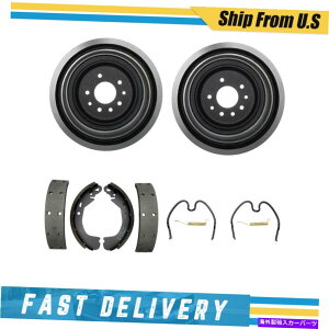 Brake Drum I[Yrp̃Au[Lhu[LV[Yn[hEFAXvOLbg88 1992 Rear Brake Drums Brake Shoes & Hardware Spring Kit for Oldsmobile 88 1992