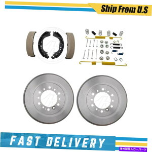 Brake Drum g^hN[U[1991ÑAhu[LV[Yn[hEFAXvOLbg Rear Drums Brake Shoes & Hardware Spring Kit for Toyota Land Cruiser 1991