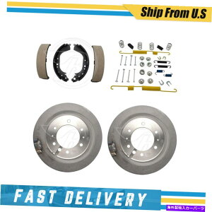 Brake Drum g^hN[U[p̃Ahu[LV[Yn[hEFAXvOLbg1988-1990 Rear Drums Brake Shoes & Hardware Spring Kit for Toyota Land Cruiser 1988-1990