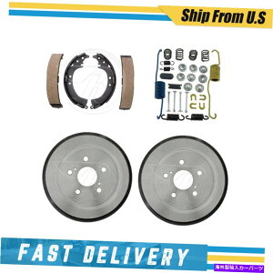 Brake Drum g^RAV4̂߂̃Au[Lhu[LV[Yn[hEFAXvOLbg2001-2002 Rear Brake Drums Brake Shoes & Hardware Spring Kit for Toyota RAV4 2001-2002