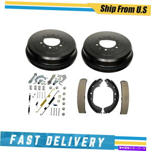 Brake Drum g^^R}̃Ahu[LV[Yn[hEFAXvOLbg1996-2002 Rear Drums Brake Shoes & Hardware Spring Kit for Toyota Tacoma 1996-2002
