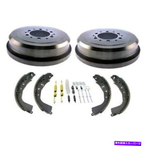 Brake Drum �g���^�c���h���̃��A�u���[�L�h�����u���[�L�V���[�Y���X�v�����O�L�b�g2004-2006 4PC Rear Brake Drums Brake Shoes & Spring Kit for Toyota Tundra 2004-2006 4pc�y���s�A���i�z