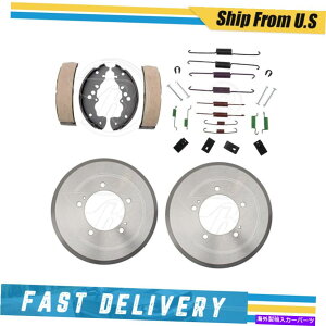 Brake Drum XYLXL-7 2004-2006p̃Au[Lhu[LV[Yn[hEFAXvOLbg Rear Brake Drums Brake Shoes & Hardware Spring Kit for Suzuki XL-7 2004-2006