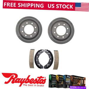Brake Drum _bWD250 1981-1983pALbgu[Lhƃu[LV[Y - CxXg Rear Kit Brake Drums & Brake Shoes For Dodge D250 1981-1983 - Raybestos