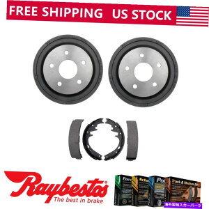 Brake Drum 2000N2001Ñ_bW1500̃ALbgu[Lhu[LV[Y - CxXg Rear Kit Brake Drums & Brake Shoes For 2000-2001 Dodge Ram 1500 - Raybestos